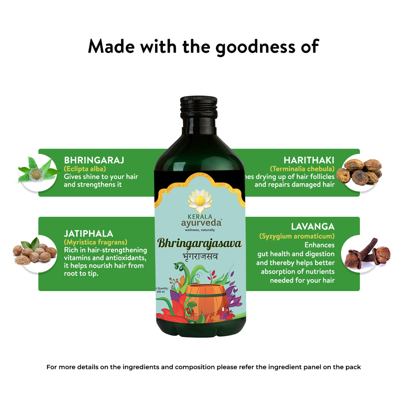 Kerala Ayurveda Bhringarajasava - Swadesiicart
