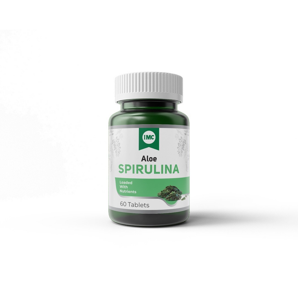 IMC Aloe Spirulina Tablets | Grocsy