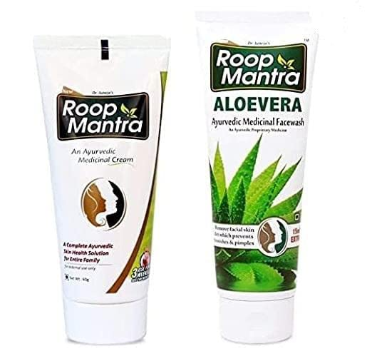 Roop Mantra Face Cream & Neem Face Wash Combo | Grocsy