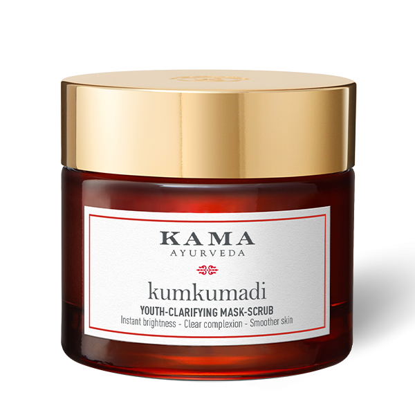 Kumkumadi Youth-Clarifying Mask-Scrub, 2 in 1 Mask Scrub | Grocsy