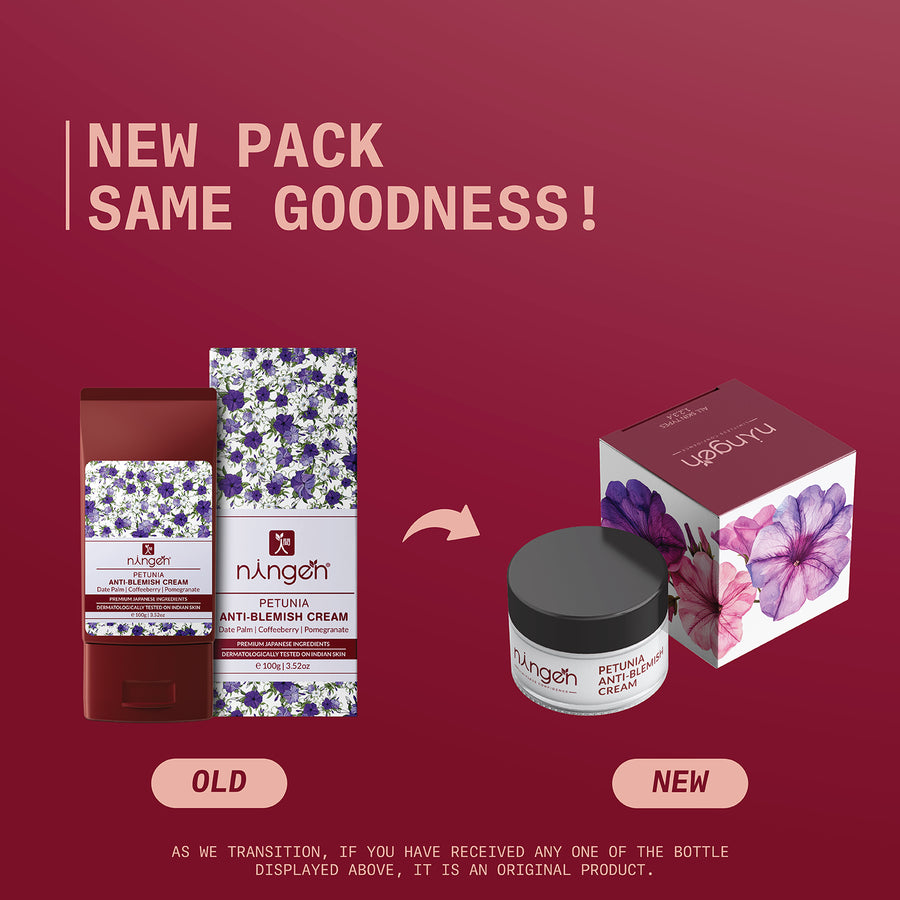 Ningen Petunia Anti-Blemish Radiance Cream | Grocsy