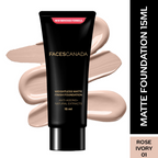 Faces Canada Weightless Matte Finish Foundation-Rose Ivory 01 | Grocsy
