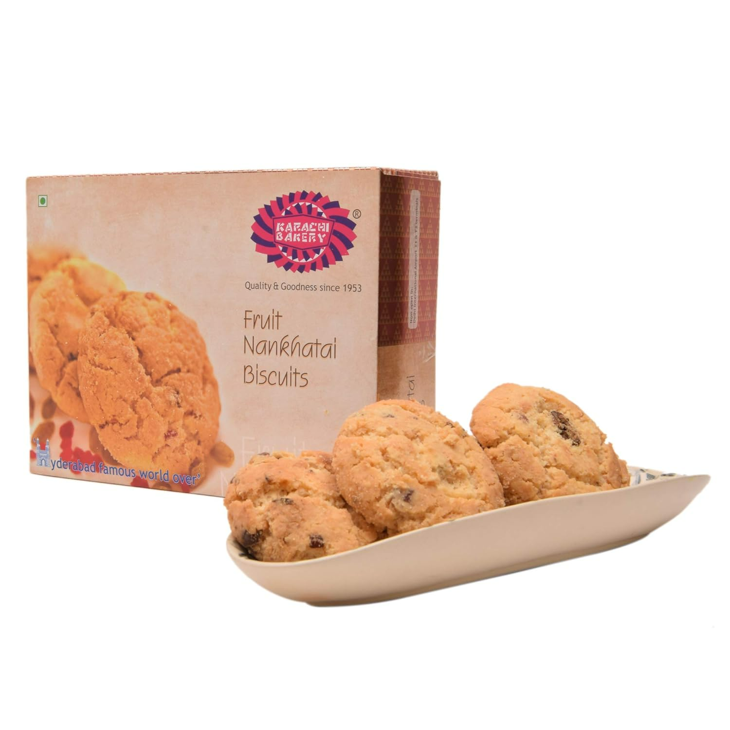 Karachi Bakery Fruit Nankhatai Biscuits | Grocsy