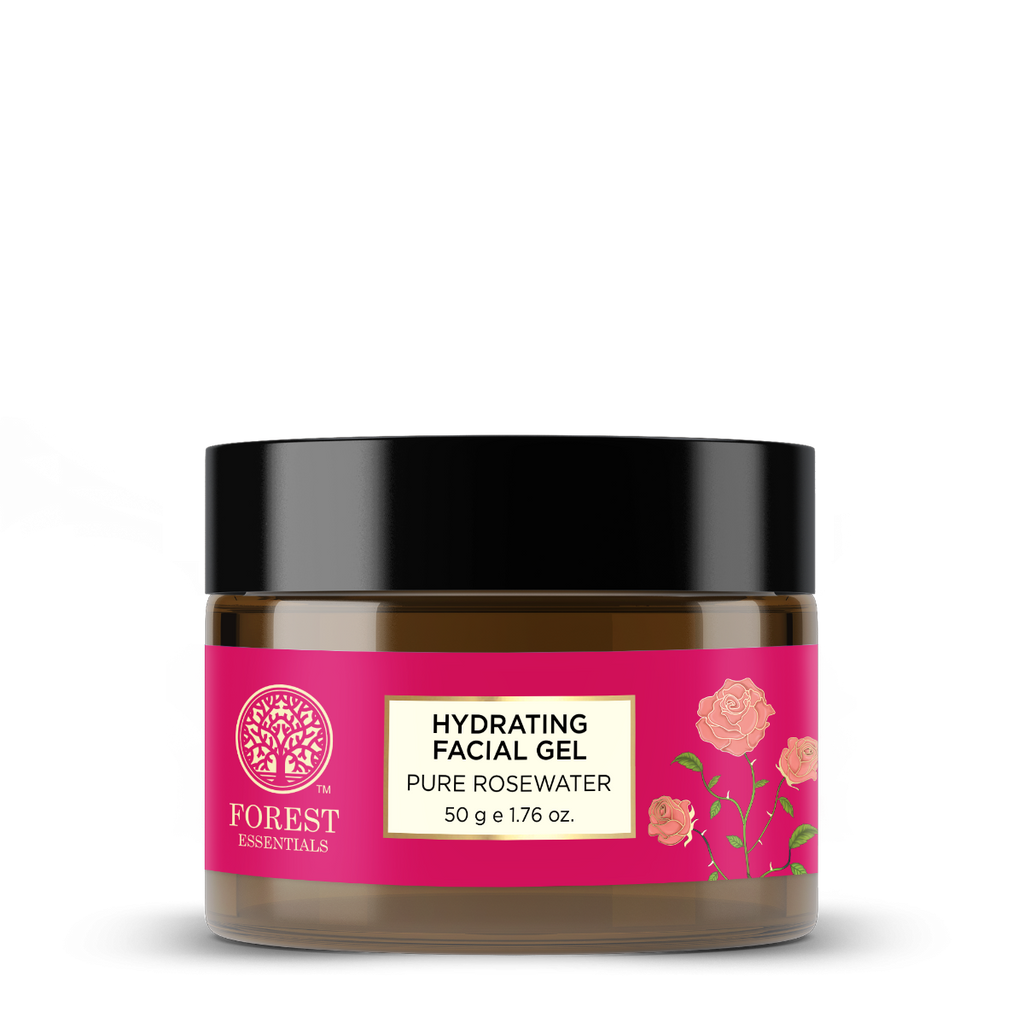 Forest Essentials Light Hydrating Facial Gel Pure Rosewater | Grocsy