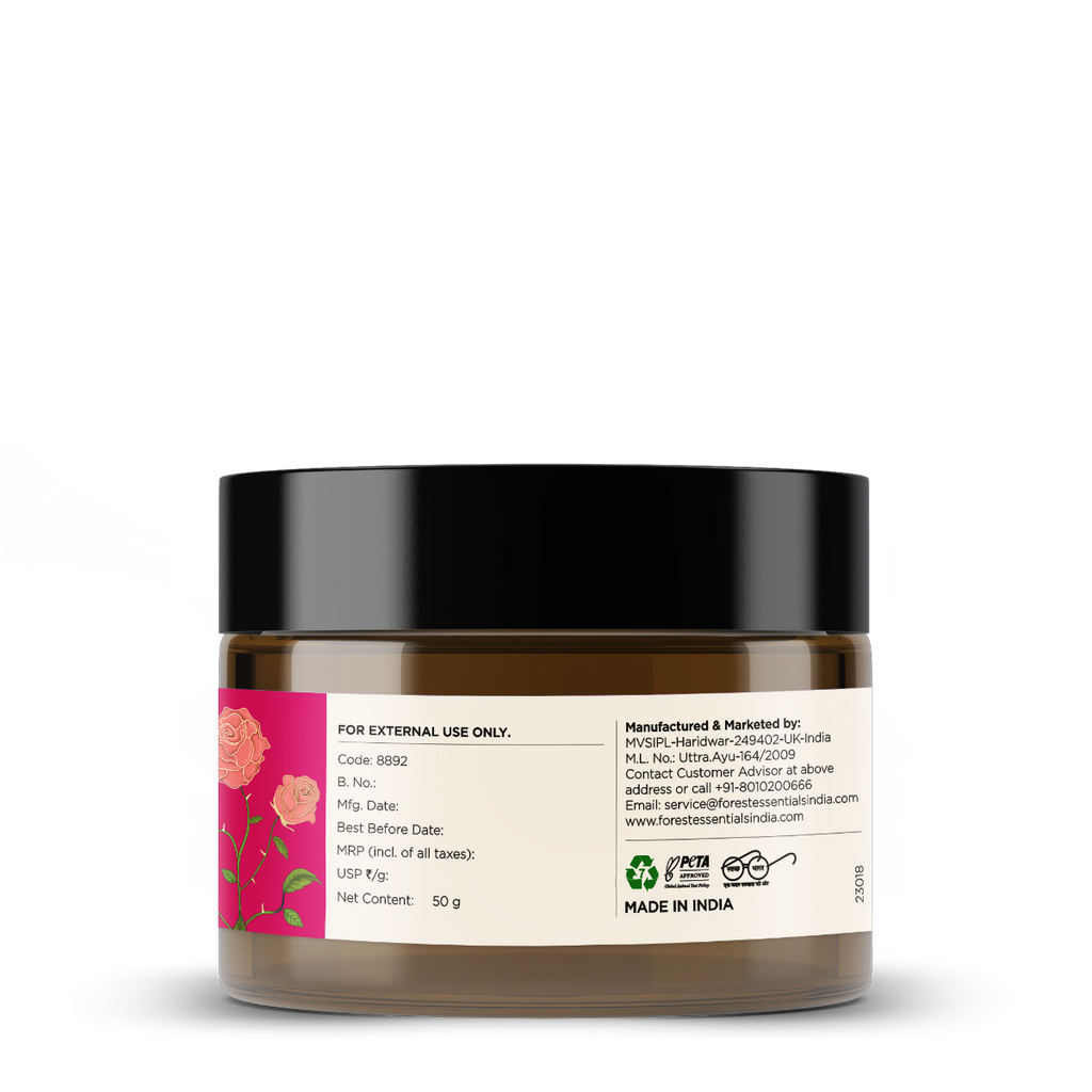 Forest Essentials Light Hydrating Facial Gel Pure Rosewater | Grocsy