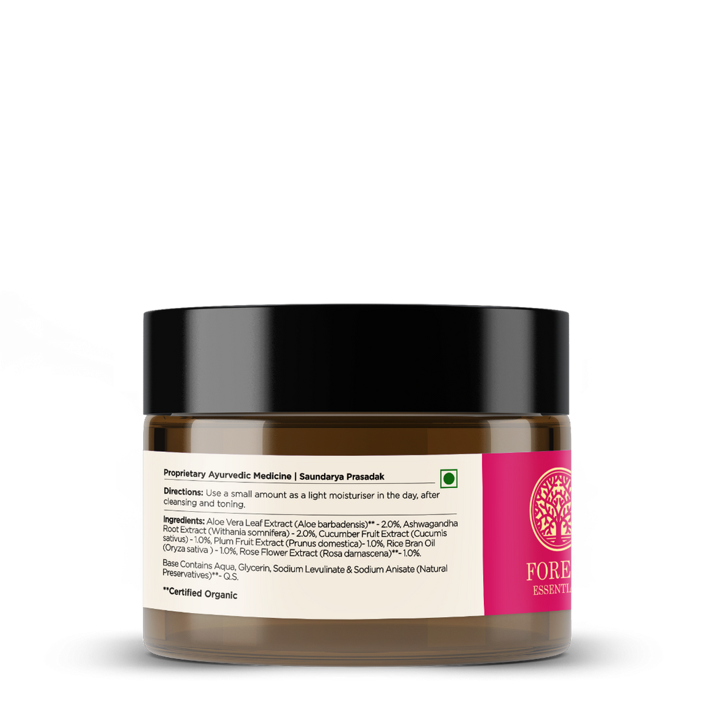 Forest Essentials Light Hydrating Facial Gel Pure Rosewater | Grocsy