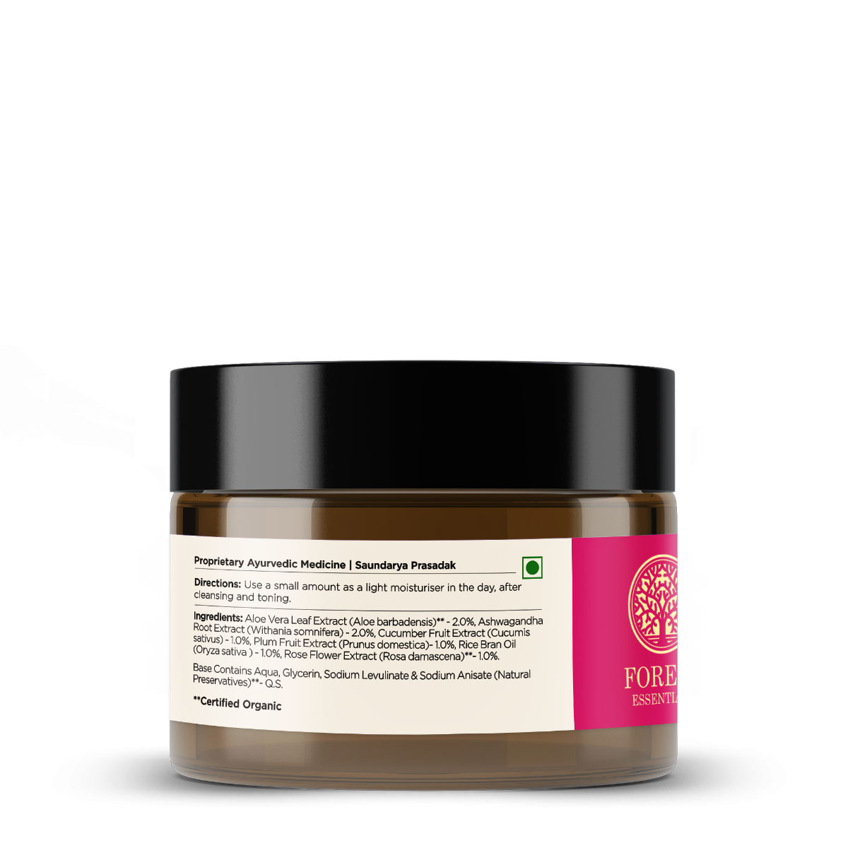 Forest Essentials Light Hydrating Facial Gel Pure Rosewater | Grocsy