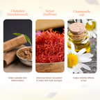 VLCC Ayurveda Natural Chandan & Kesar Face Wash | Grocsy