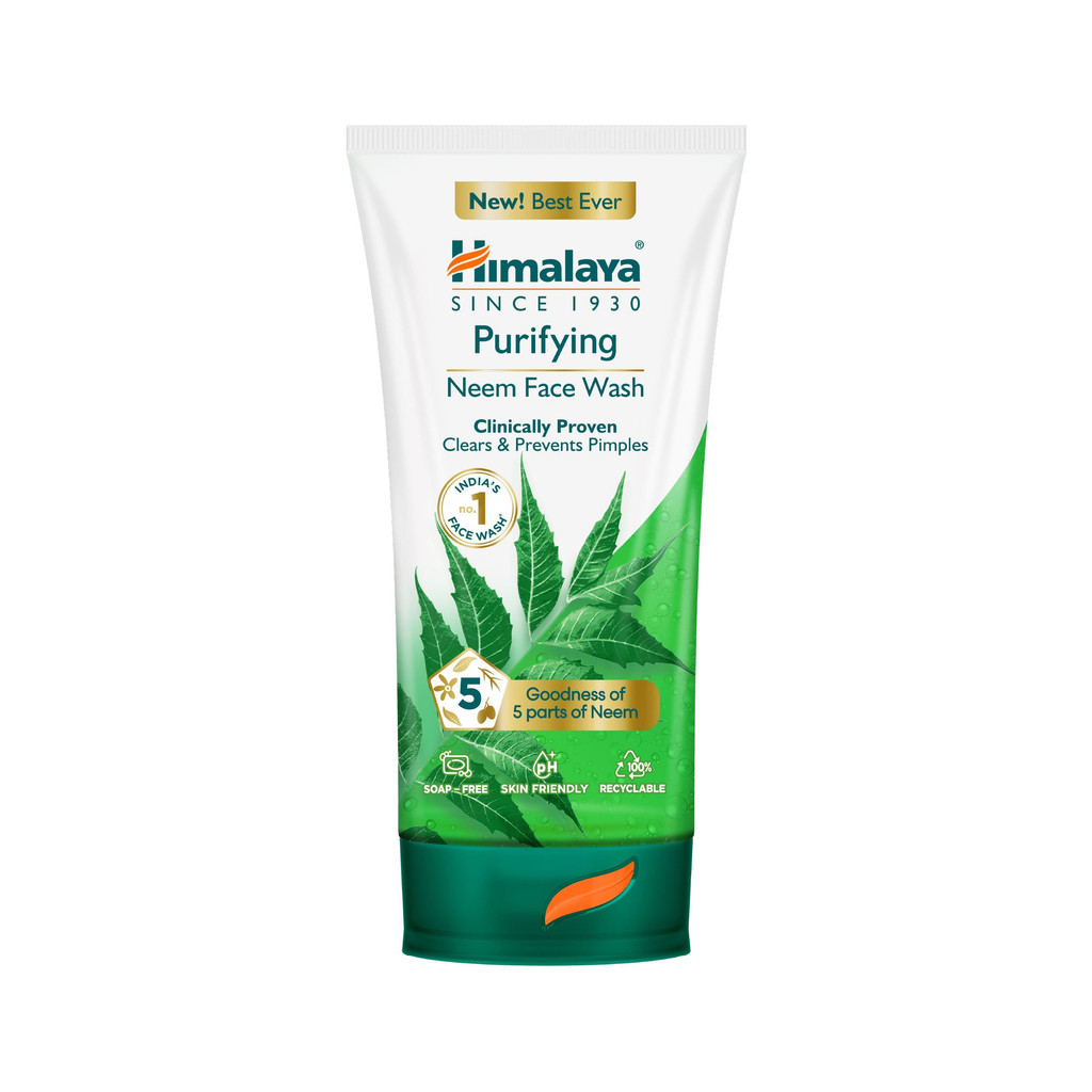 Himalaya Herbals Purifying Neem Face Wash | Grocsy