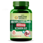 Himalayan Organics Methyl Cobalamin Vitamin B12 Tablets | Grocsy