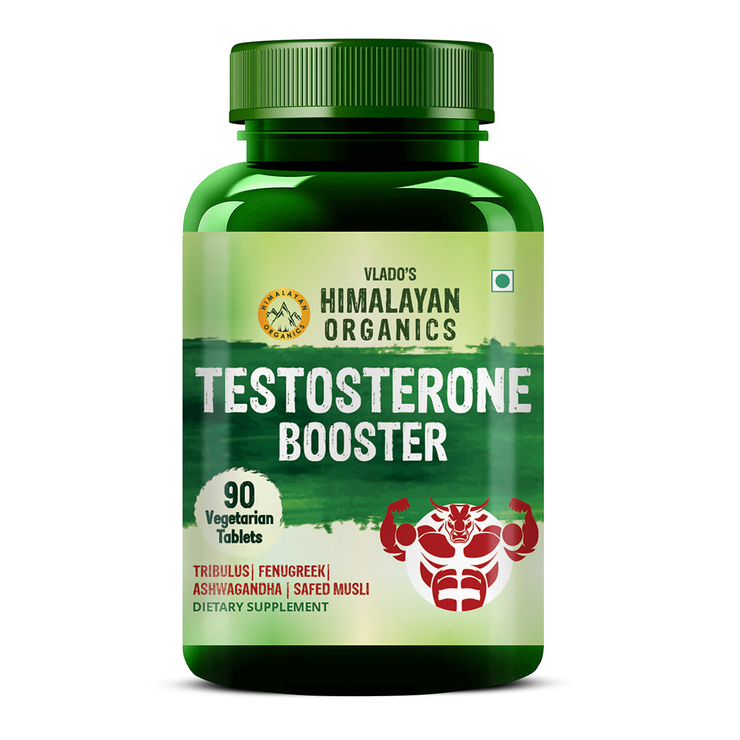 Himalayan Organics Plant Based Testosterone Booster Vegetarian Capsules | Grocsy