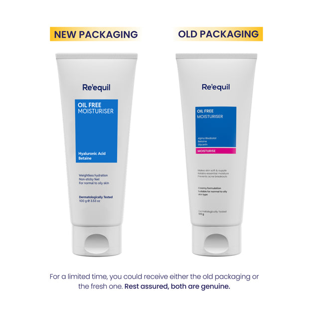Re'equil Oil Free Moisturizer for Normal & Oily Skin | Grocsy