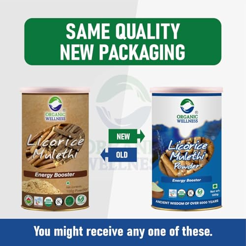 Organic Wellness Licorice Mulethi Powder | Grocsy