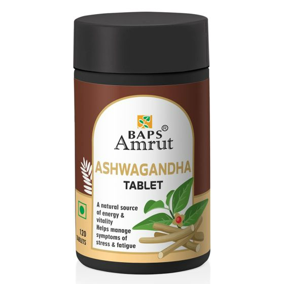 Baps Amrut Ashwagandha Tablet | Grocsy