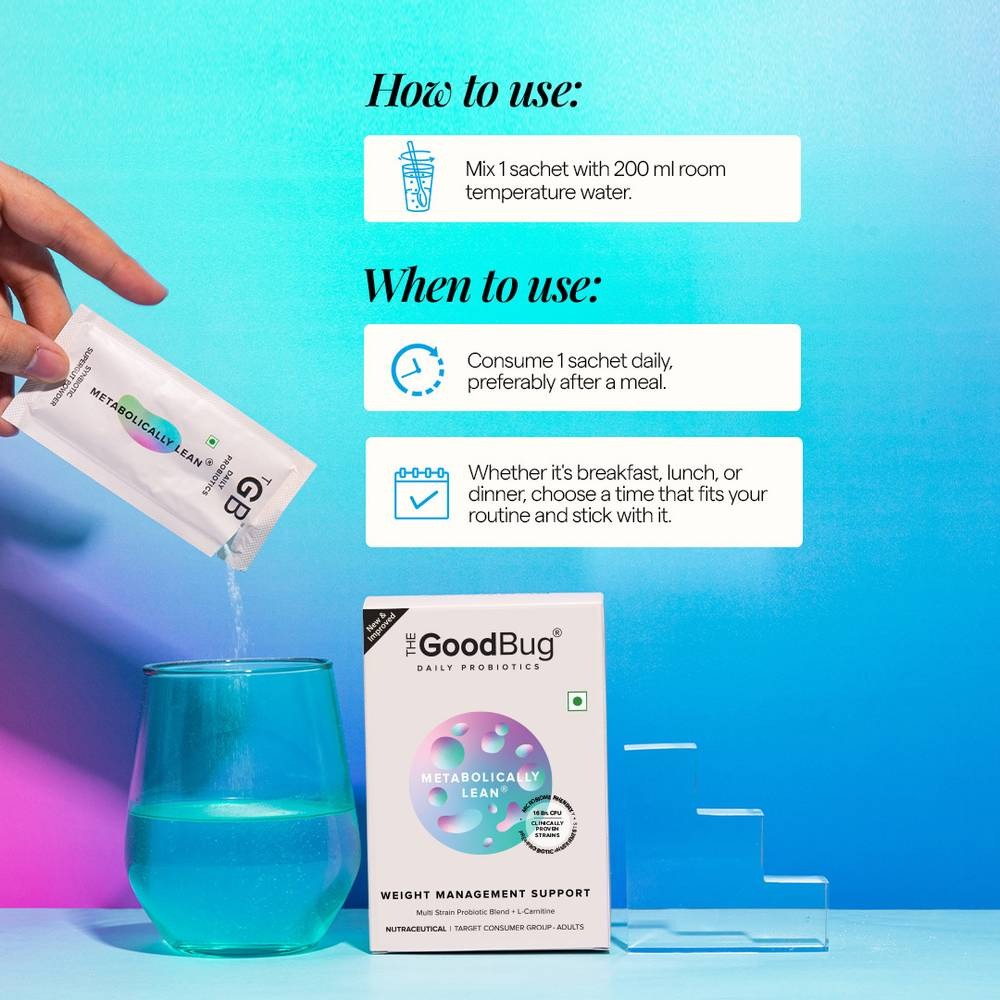 The Good Bug Metabolically Lean Probiotic For Weight Management Supercharged Edition | Grocsy