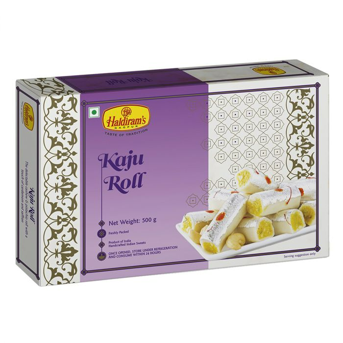Haldiram's Kaju Roll | Grocsy