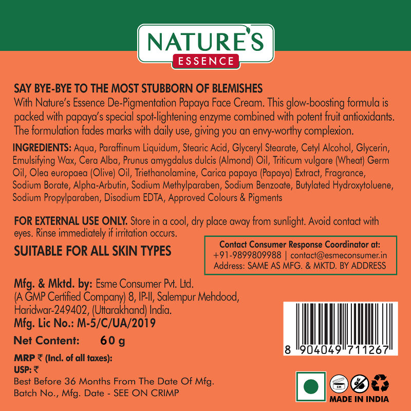 Nature's Essence Flawless Papaya Face Cream | Grocsy