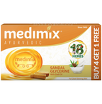 Medimix Ayurvedic Sandal Bathing Soap With Eladi Oil | Grocsy
