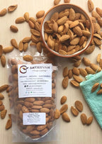 Satjeevan Organic Raw Badam Almonds | Grocsy