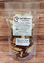 Satjeevan Organic Raw Brazilnuts | Grocsy