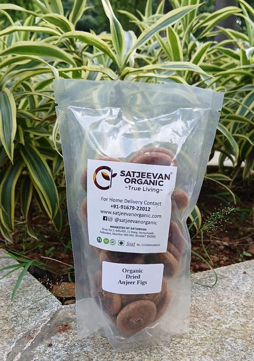Satjeevan Organic Dried Anjeer Figs | Grocsy