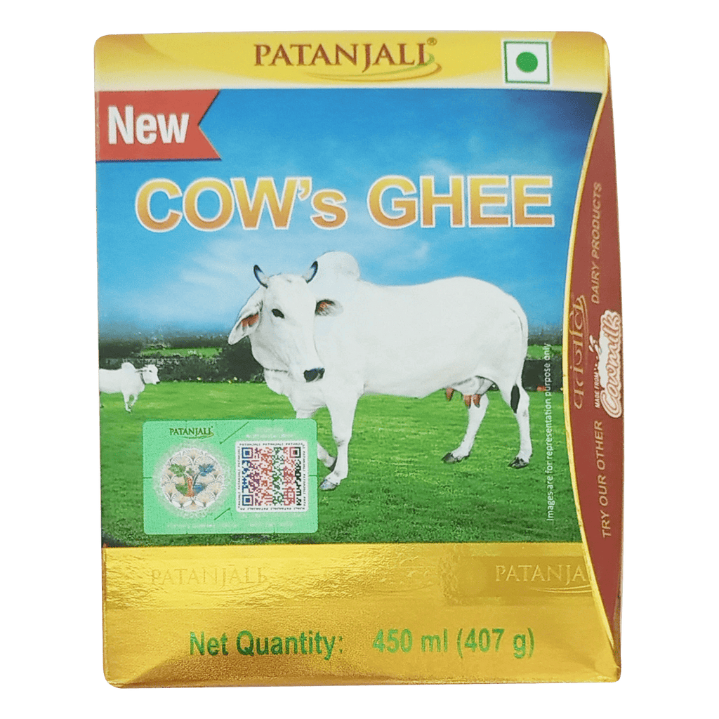 Patanjali Cow's Ghee | Desi Ghee, Aiding Digestion, and Boosting Energy | Grocsy
