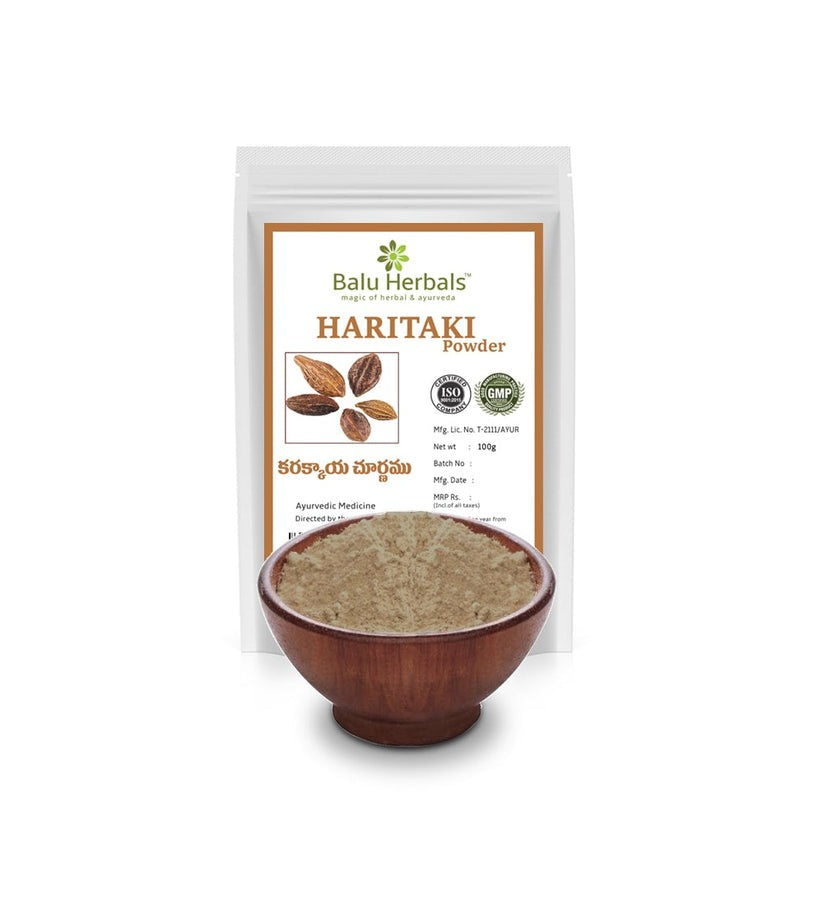 Balu Herbals Harithaki (Karakkaya) Powder | Grocsy