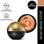 Lakme Absolute Mattreal Skin Natural Mousse - Golden Sand | Grocsy