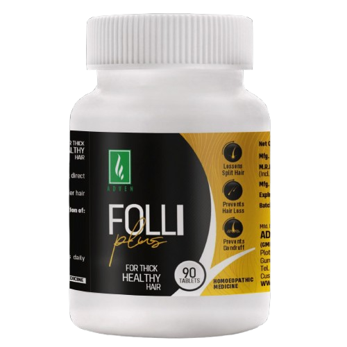 Adven Homeopathy Folli Plus Tablets | Grocsy