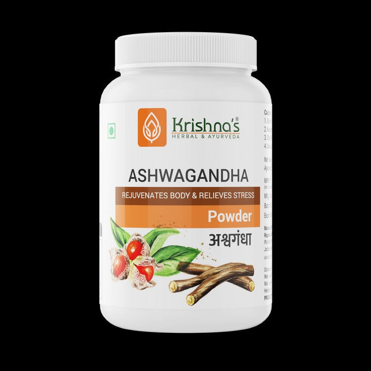 Krishna's Herbal & Ayurveda Ashwagandha Powder | Grocsy