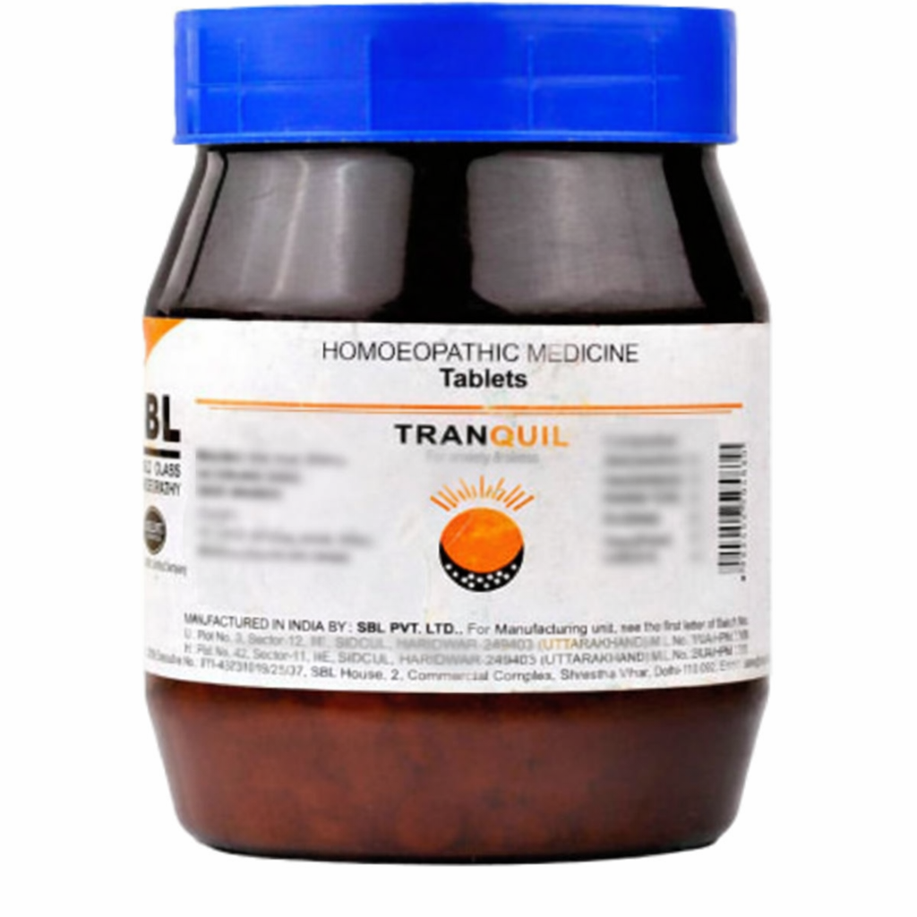 SBL Homeopathy Tranquil Tablets | Grocsy