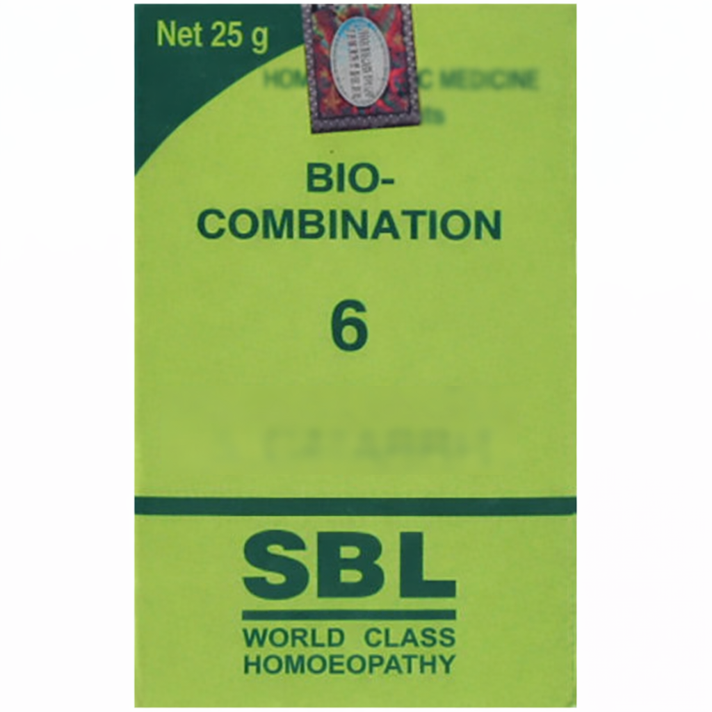 SBL Homeopathy Bio-Combination 6 Tablets | Grocsy