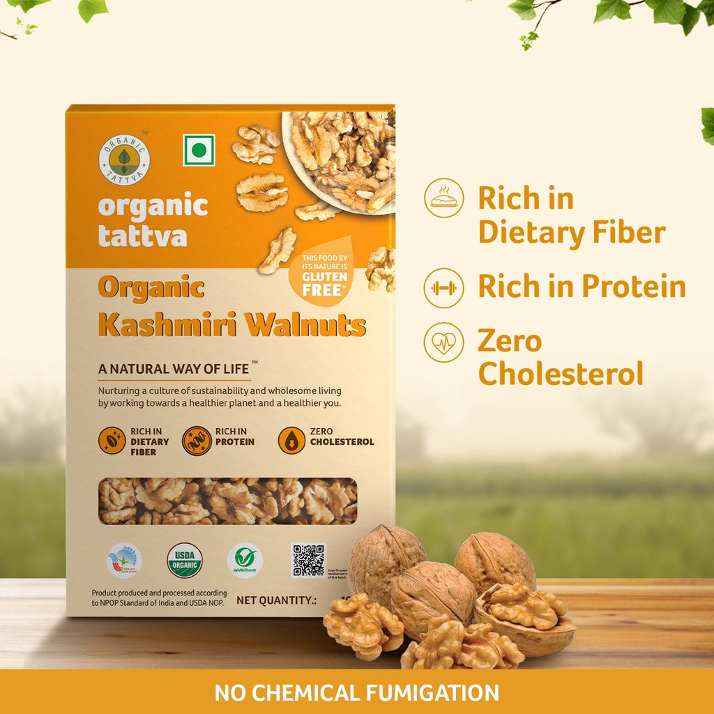 Organic Tattva Walnuts | Grocsy