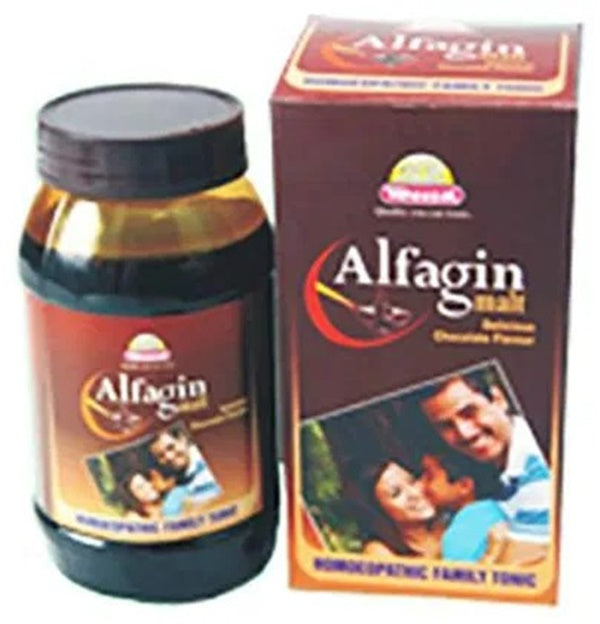 Wheezal Homeopathy Alfagin Malt Delicious Chocolate | Grocsy