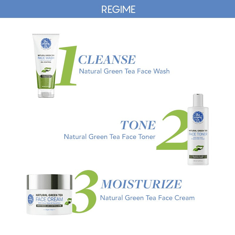 The Moms Co Natural Green Tea Face Wash | Grocsy