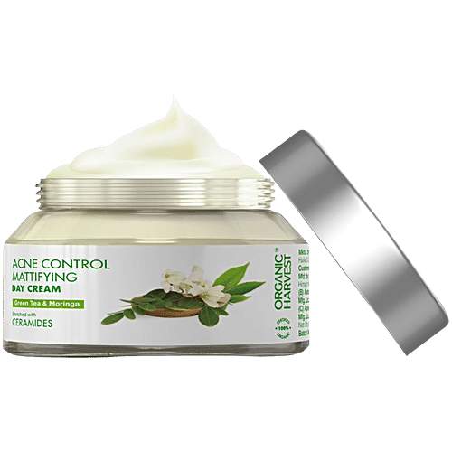 Organic Harvest Vitamin B Organic Day Cream with Spinach and Niacinamide | Grocsy