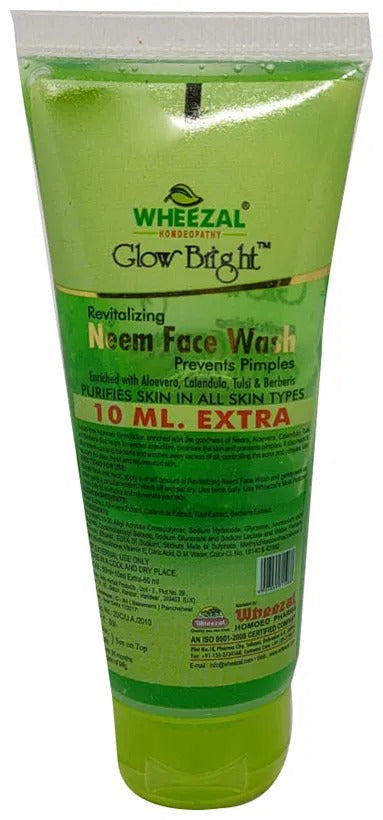 Wheezal Glow Bright Neem Face Wash | Grocsy