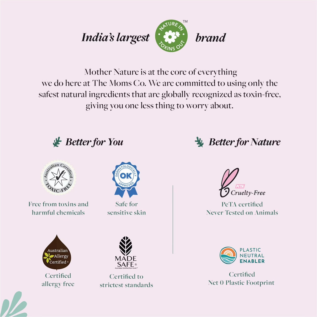 The Moms Co Natural Anti-Hair Fall Complete Care Kit | Grocsy