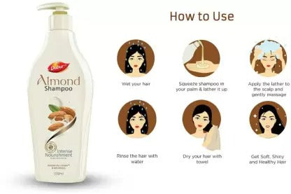 Dabur Almond Shampoo | Grocsy