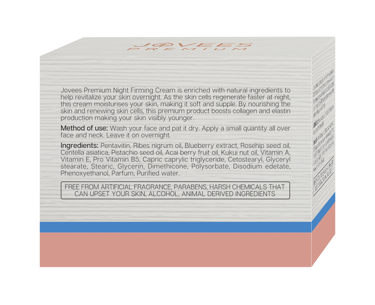 Jovees Nourishing & Hydrating Night Firming Cream | Grocsy
