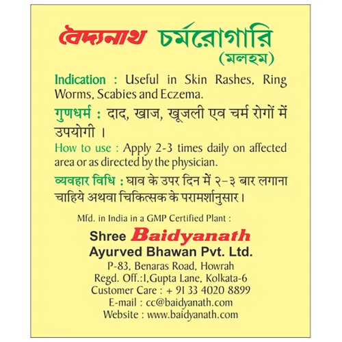 Baidyanath Charmrogari Ointment | Grocsy