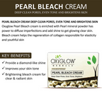 Oxyglow Herbals Pearl Bleach Cream | Grocsy