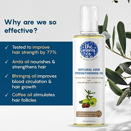 The Moms Co Natural Anti-Hair Fall Complete Care Kit | Grocsy