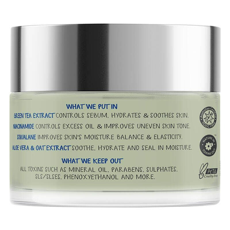 The Moms Co Natural Green Tea Night Gel | Grocsy