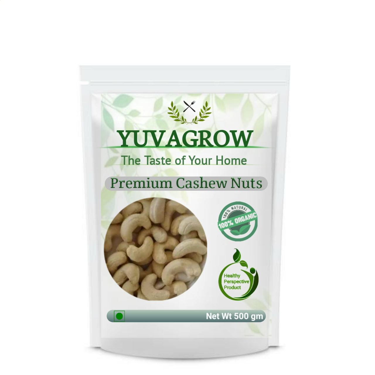 Yuvagrow W-180 Cashew Nuts | Grocsy