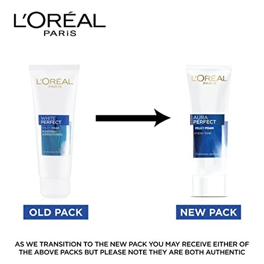 LOreal Paris Aura Perfect Milky Foam | Grocsy