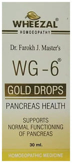 Wheezal Homeopathy WG-6 Gold Drops | Grocsy