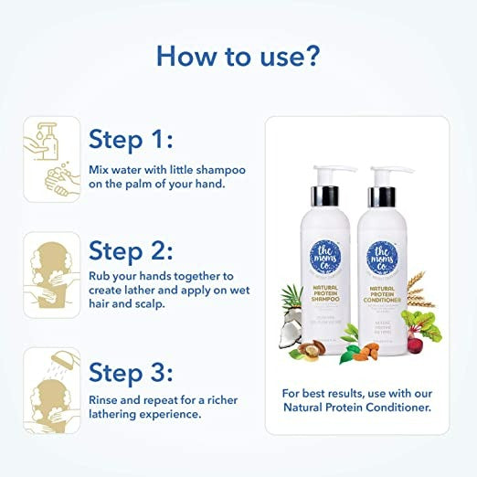 The Moms Co Natural Anti-Hair Fall Complete Care Kit | Grocsy