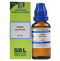 SBL Homeopathy Hepar Sulphur Dilution | Grocsy