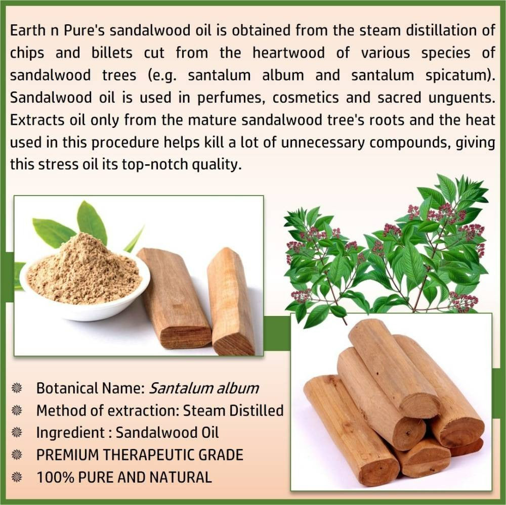 Earth N Pure Sandalwood Oil | Grocsy